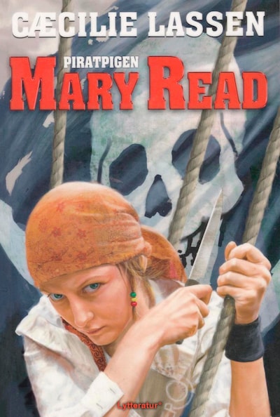 Piratpigen Mary Read – omslag til lydbogen af Cæcilie Lassen