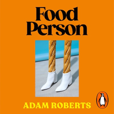 Food Person – omslag til lydbogen af Adam Roberts