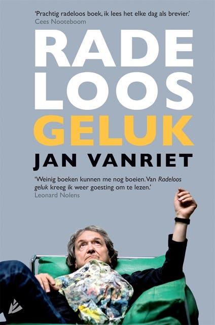 Radeloos geluk – omslag van het luisterboek van Jan Vanriet