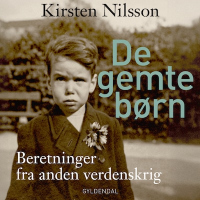 De gemte børn – omslag til lydbogen af Kirsten Nilsson