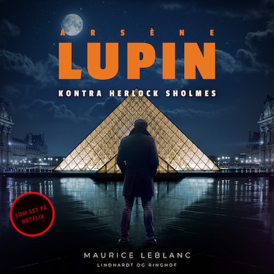 Arsène Lupin kontra Herlock Sholmes – omslag til lydbogen af Maurice Leblanc