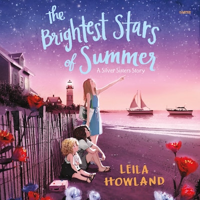 The Brightest Stars of Summer – omslag til lydbogen af Leila Howland