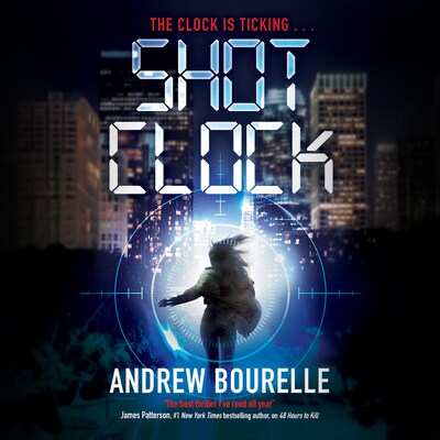Shot Clock – omslag til lydbogen af Andrew Bourelle