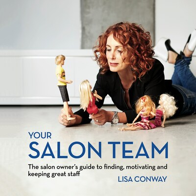 Your Salon Team – omslag til lydbogen af Lisa Conway
