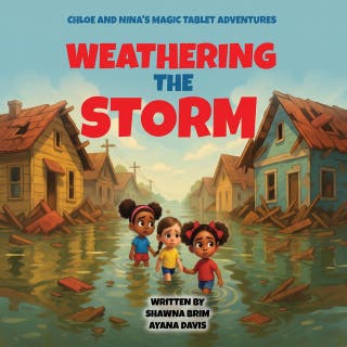 Weathering The Storm – omslag till ljudboken av Shawna Brim, Ayana Davis