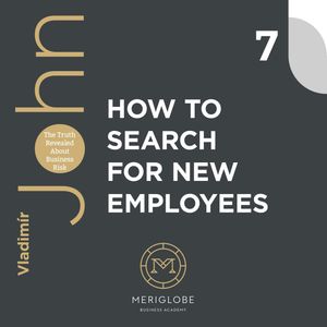HOW TO SEARCH FOR NEW EMPLOYEES – okładka audiobooka, autor Vladimír John