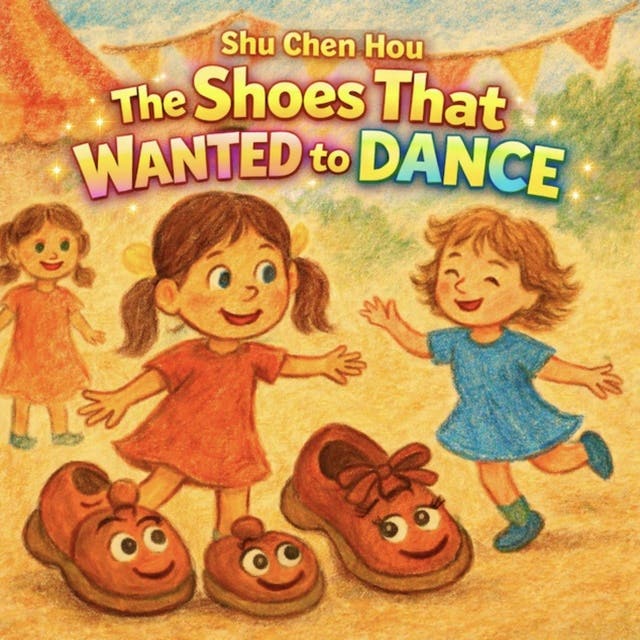 The Shoes That Wanted to Dance: A Magical Story About Courage, Confidence, and Taking Small Steps – omslag til lydbogen af Shu Chen Hou