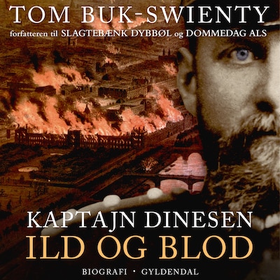Kaptajn Dinesen – omslag til lydbogen af Tom Buk-Swienty