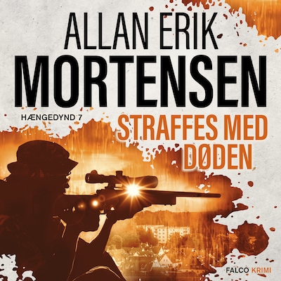 Straffes med døden – omslag til lydbogen af Allan Erik Mortensen
