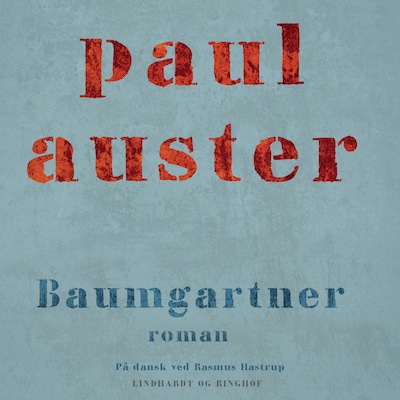 Baumgartner – omslag til lydbogen af Paul Auster