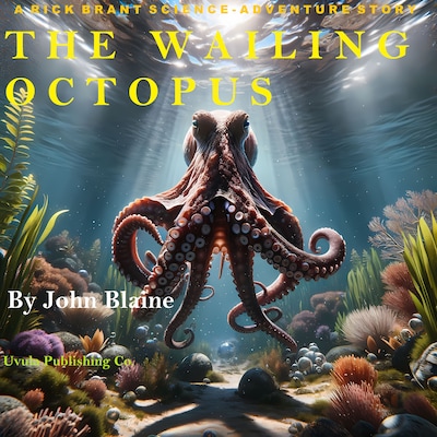 The Wailing Octopus – omslag til lydbogen af John Blaine