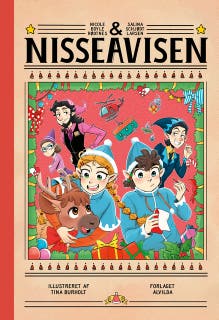 Nisseavisen – omslag til lydbogen af Nicole Boyle Rødtnes, Salina Schjødt Larsen