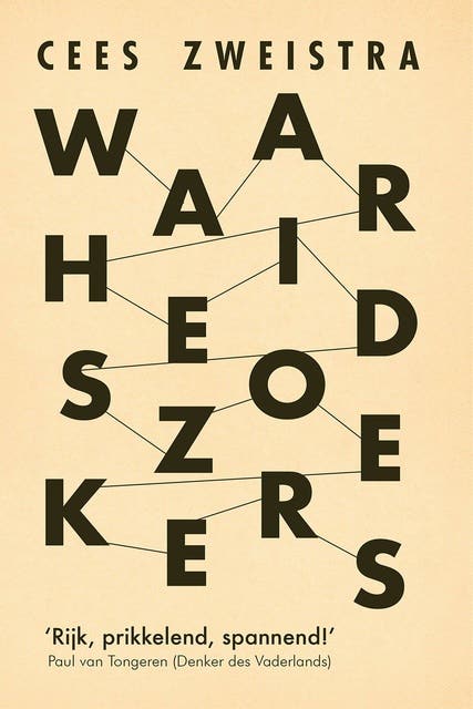 Waarheidszoekers: Wat bezielt complotdenkers? – omslag van het luisterboek van Cees Zweistra