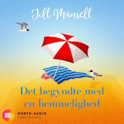 Det begyndte med en hemmelighed – omslag til lydbogen af Jill Mansell