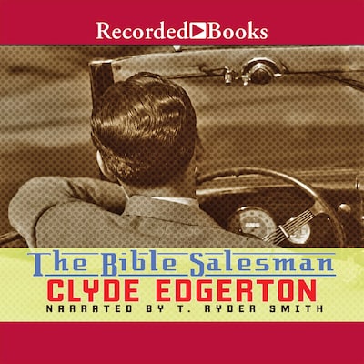 The Bible Salesman – omslag til lydbogen af Clyde Edgerton