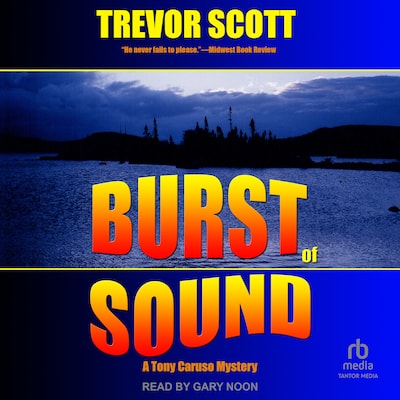 Burst of Sound – omslag til lydbogen af Trevor Scott