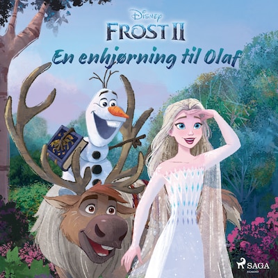 Frost 2 - En enhjørning til Olaf – omslag til lydbogen af Disney