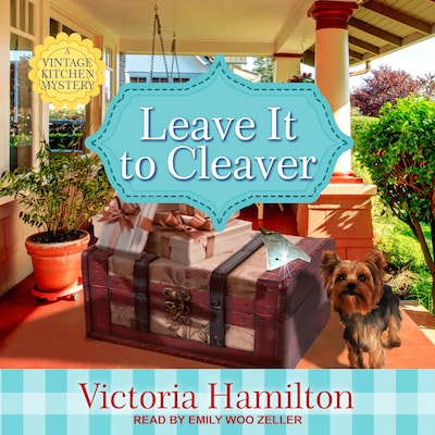 Leave It to Cleaver – omslag til lydbogen af Victoria Hamilton