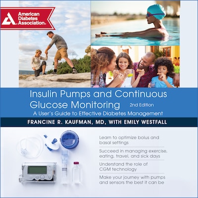 Insulin Pumps and Continuous Glucose Monitoring – omslag til lydbogen af Francine R. Kaufman, MD