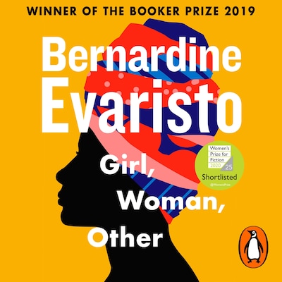 Girl, Woman, Other – omslag til lydbogen af Bernardine Evaristo