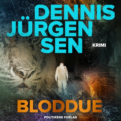 Bloddue – omslag til lydbogen af Dennis Jürgensen