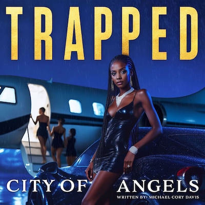 TRAPPED – omslag til lydbogen af Michael Cory  Davis