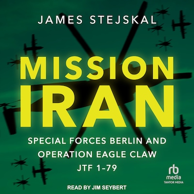 Mission Iran – omslag til lydbogen af James Stejskal
