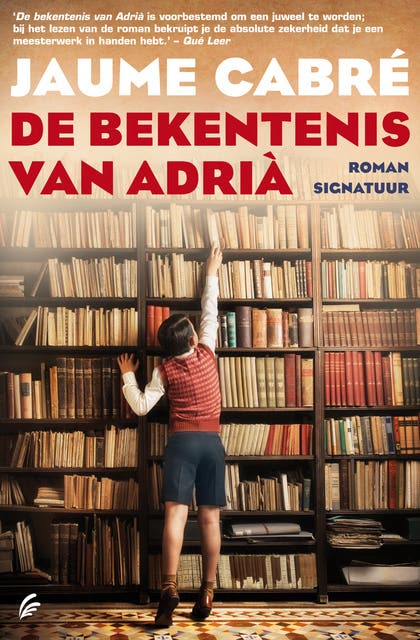 De bekentenis van Adrià – omslag van het luisterboek van Jaume Cabre