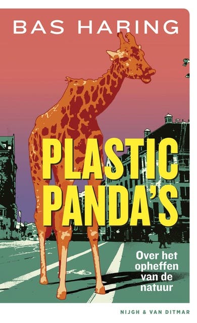 Plastic panda's – omslag van het luisterboek van Bas Haring