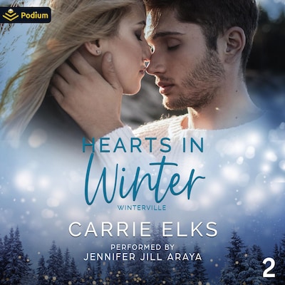 Hearts in Winter – omslag til lydbogen af Carrie Elks