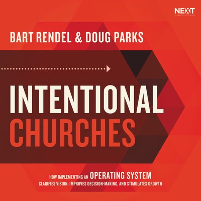 Intentional Churches – omslag van het luisterboek van Doug Parks, Bart Rendel