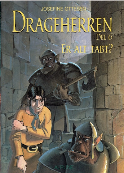 Drageherren Bind 6 Er alt tabt? – omslag til lydbogen af Josefine Ottesen