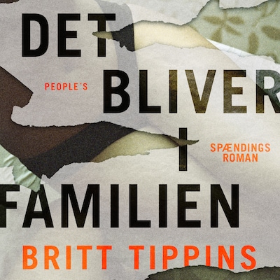 Det bliver i familien – omslag til lydbogen af Britt Tippins