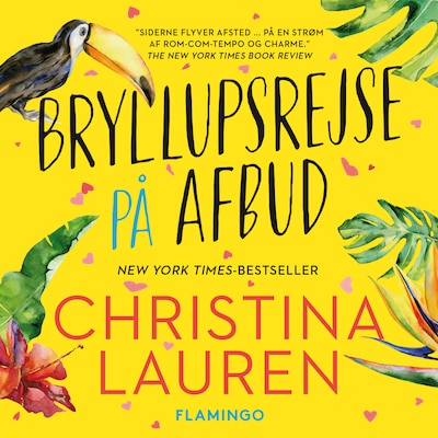 Bryllupsrejse på afbud – omslag til lydbogen af Christina Lauren