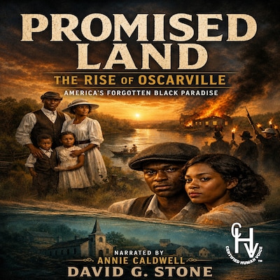 Promised Land - The Rise of Oscarville – okładka audiobooka, autor David G. Stone