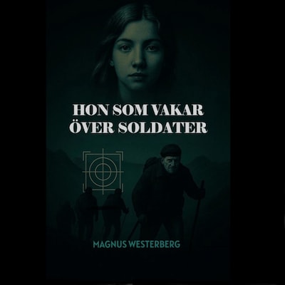 Hon som vakar över soldater – omslag till ljudboken av Magnus Westerberg