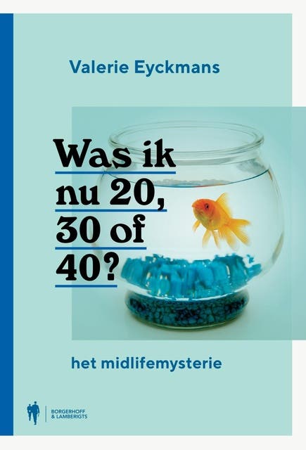 Was ik nu 20,30 of 40 ? – omslag van het luisterboek van Valerie Eyckmans