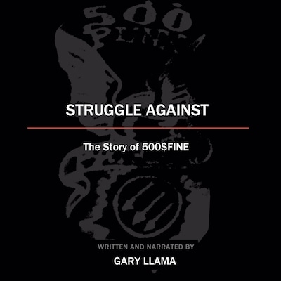 Struggle Against – omslag van het luisterboek van Gary Llama
