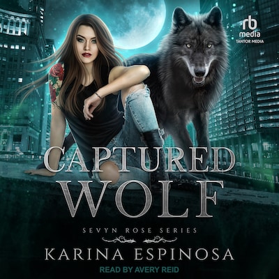 Captured Wolf – omslag til lydbogen af Karina Espinosa