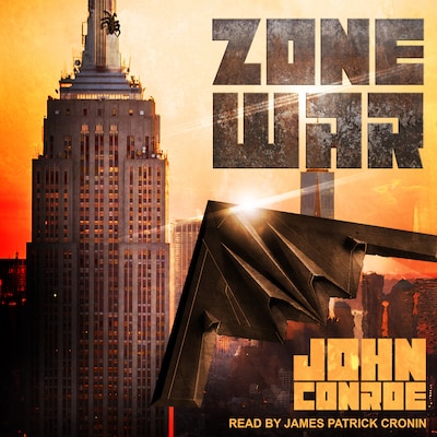 Zone War – omslag til lydbogen af John Conroe