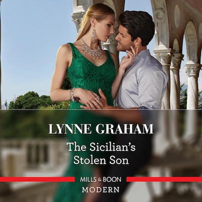 The Sicilian's Stolen Son – omslag til lydbogen af Lynne Graham