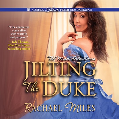 Jilting the Duke – omslag til lydbogen af Rachael Miles