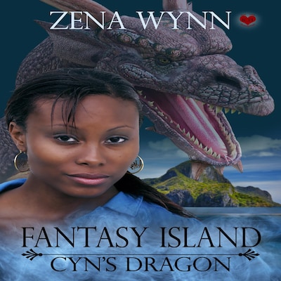 Fantasy Island: Cyn's Dragon – omslag til lydbogen af Zena Wynn