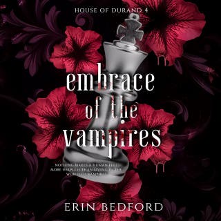 Embrace of the Vampires – omslag till ljudboken av Erin Bedford
