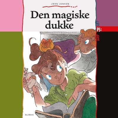 Den magiske dukke – omslag til lydbogen af Jørn Jensen