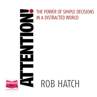 Attention! – omslag til lydbogen af Rob Hatch