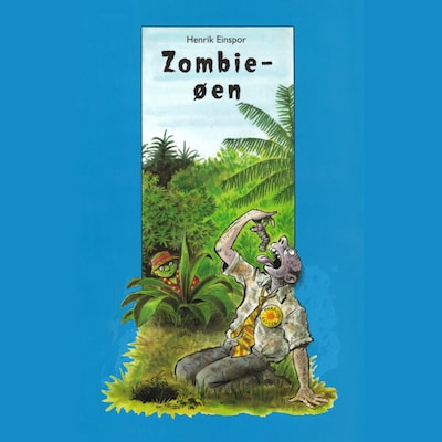 Zombie-øen – omslag til lydbogen af Henrik Einspor