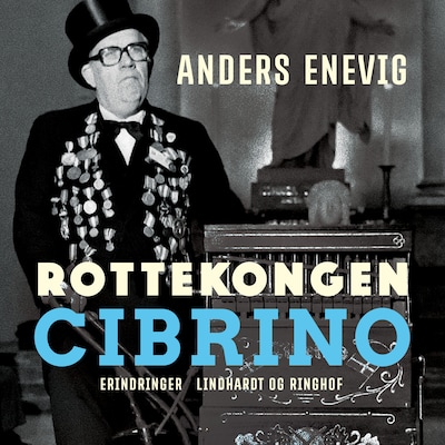 Rottekongen Cibrino – omslag til lydbogen af Anders Enevig