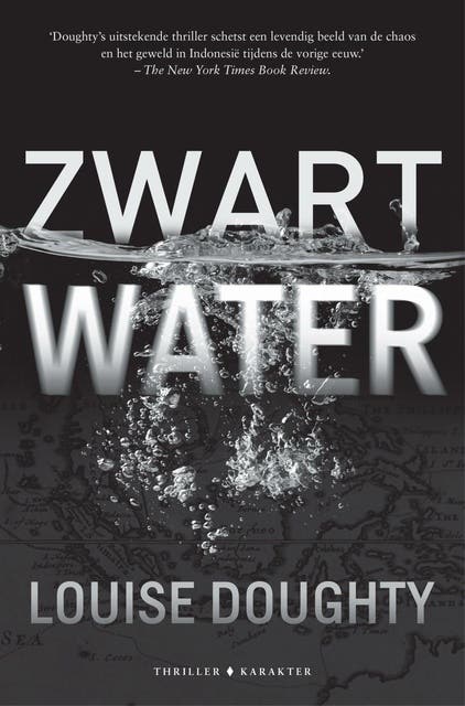 Zwart water – omslag van het luisterboek van Louise Doughty
