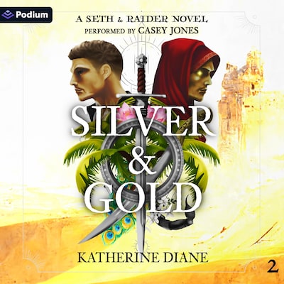 Silver & Gold – omslag til lydbogen af Katherine Diane